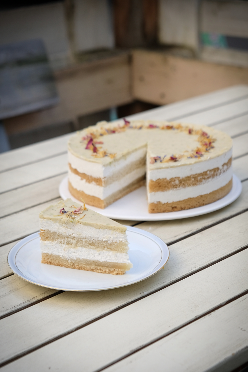 Zitronencreme Torte