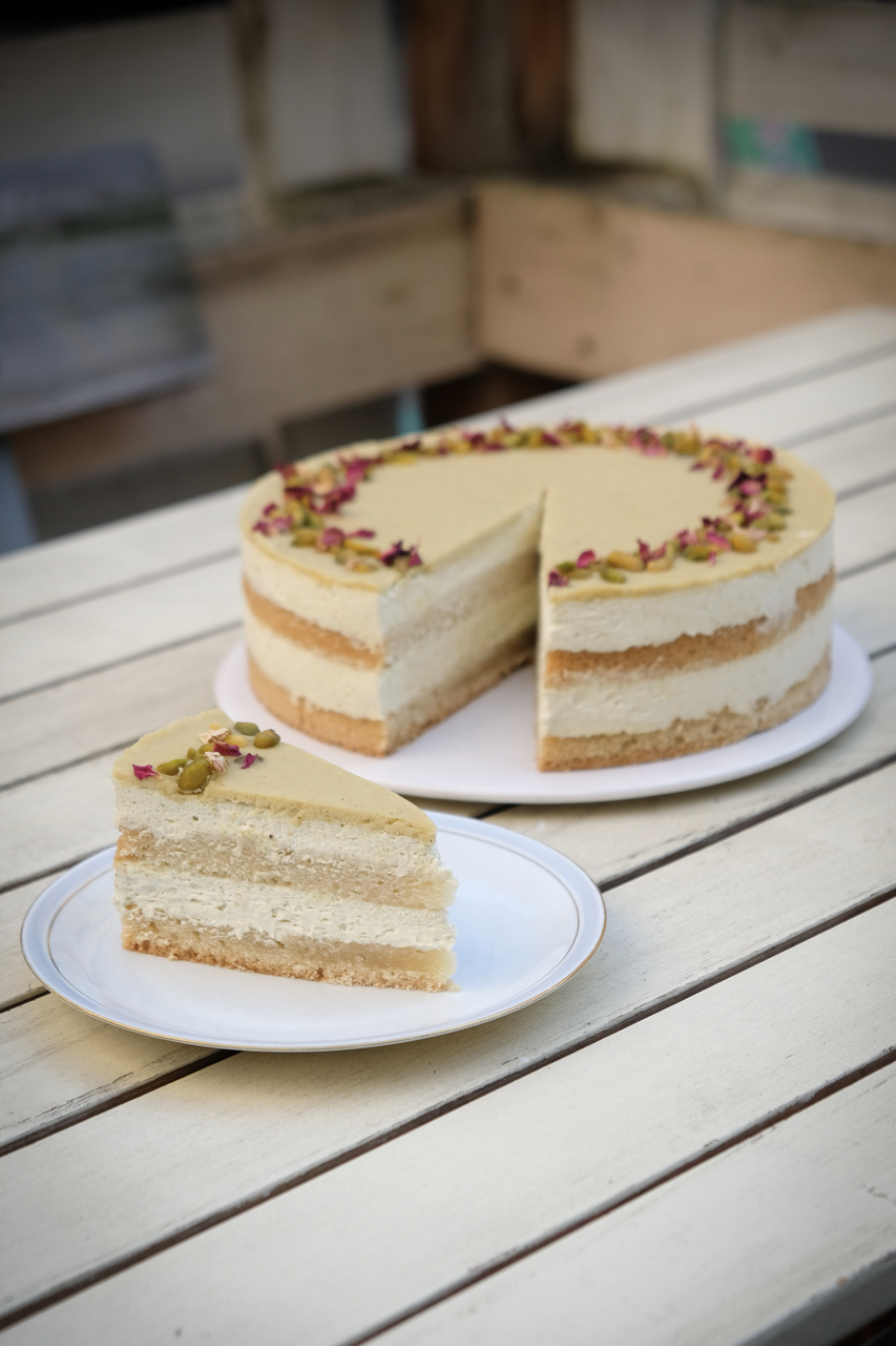 Pistazien Vanille Torte