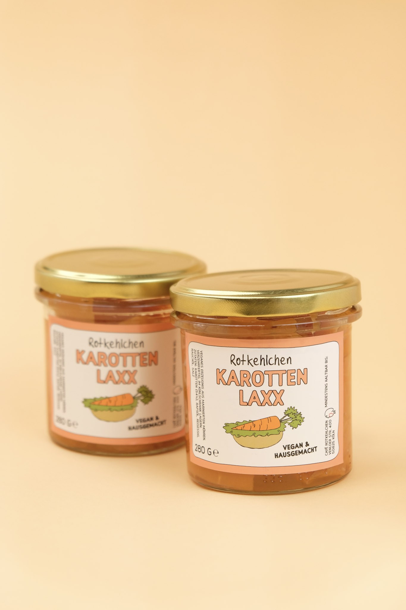 Rotkehlchen Karottenlachs