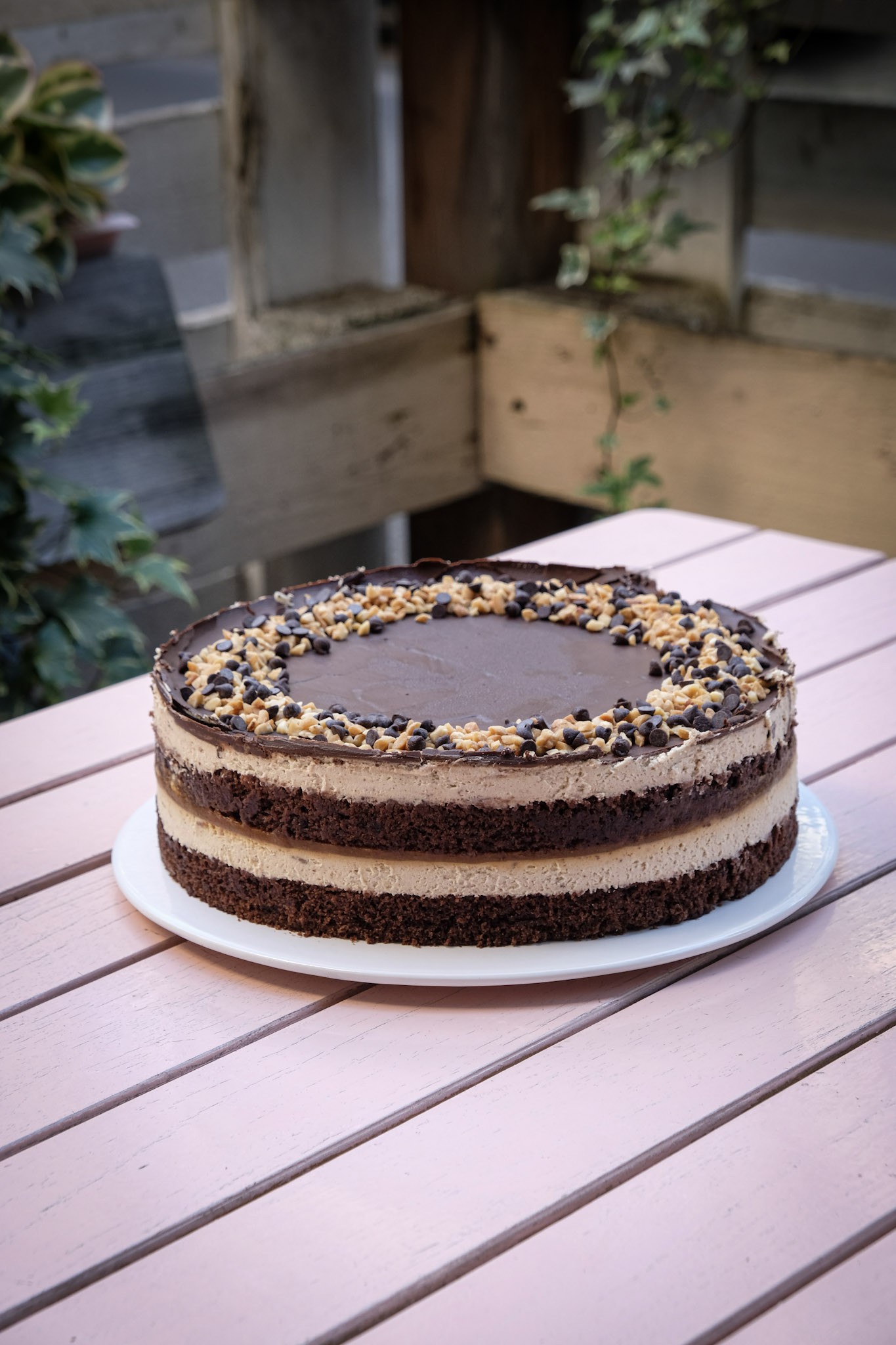 Erdnuss Karamell Torte