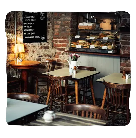 Das Café Rotkehlchen